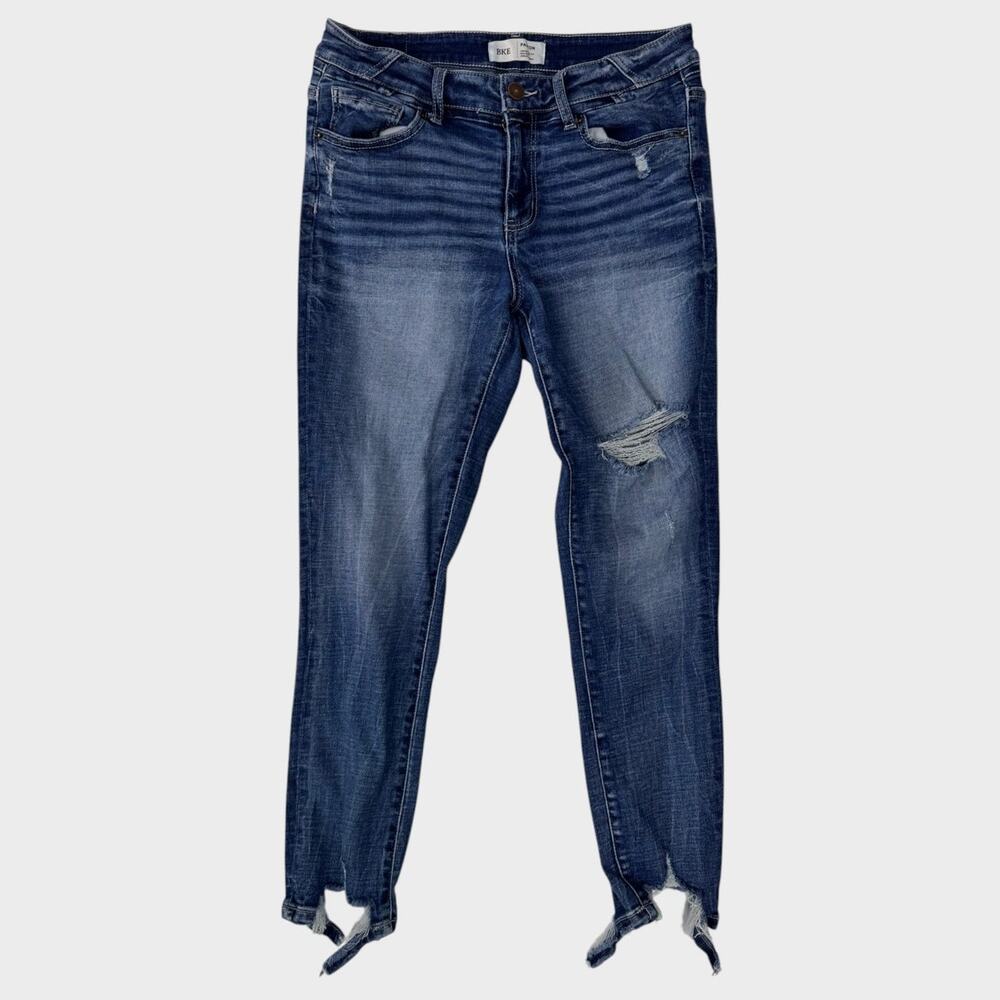 BKE Denim Distressed Payton Jean Size 29 Mid Rise Ankle Skinny